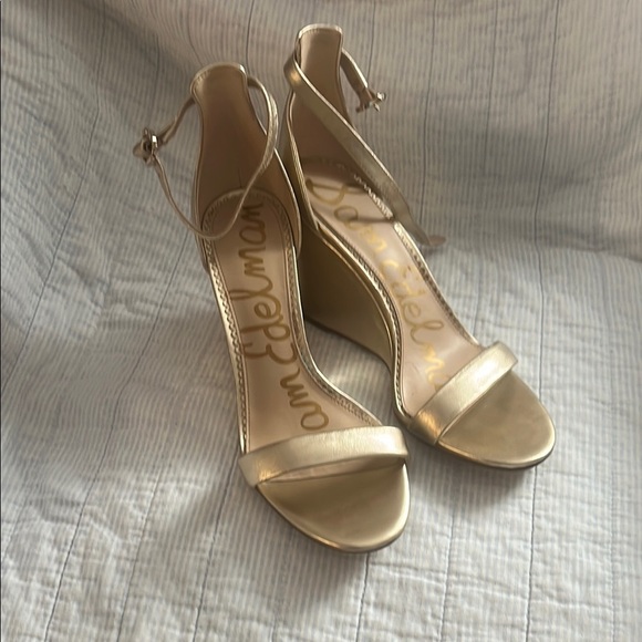 Sam Edelman Shoes - Sam Edelman Gold Women's Heels